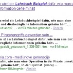 massive Löschungen in Presseartikeln