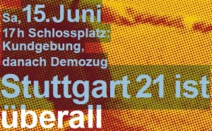 15 Juni Demo Stutgart